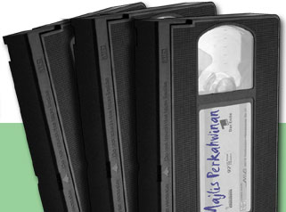 Video convert dari tape ke VCD atau DVD serendah RM25 sekeping tape